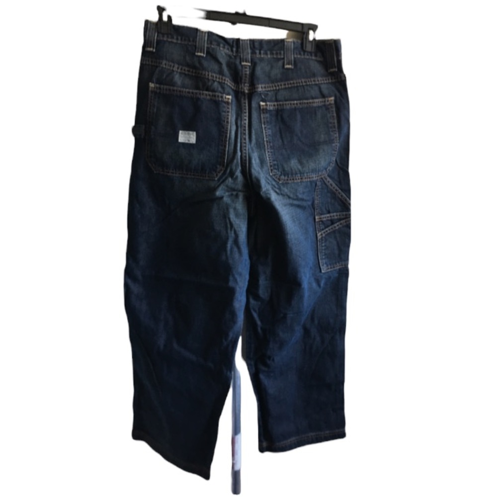 NWOT Old Navy Painter’s Dark Blue Jeans. 36 x30
